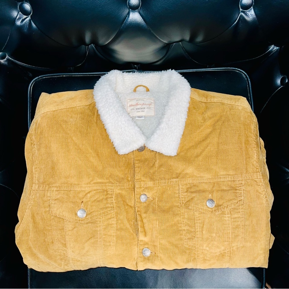 Weatherproof Corduroy Jacket Mens Xxl